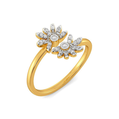 The Mirror Image Diamond Rings