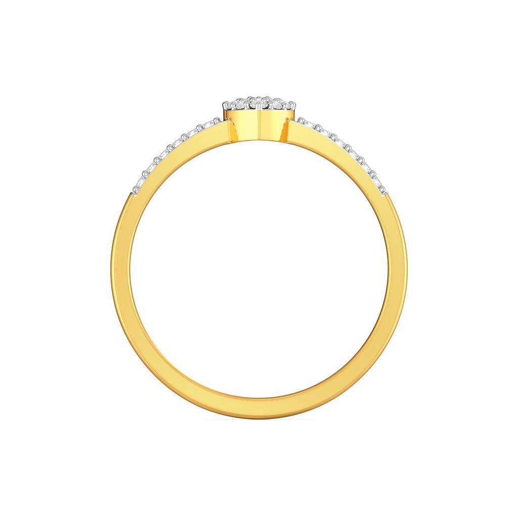 Knotty Hearts Diamond Rings