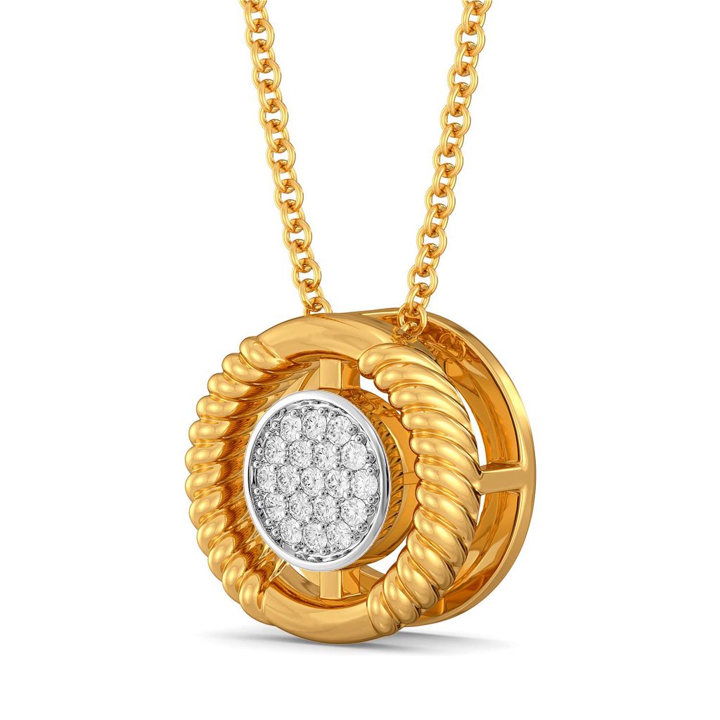 Roman Radar Diamond Pendants