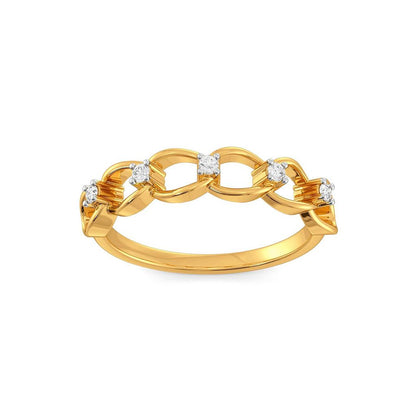 The Bling Link Diamond Rings