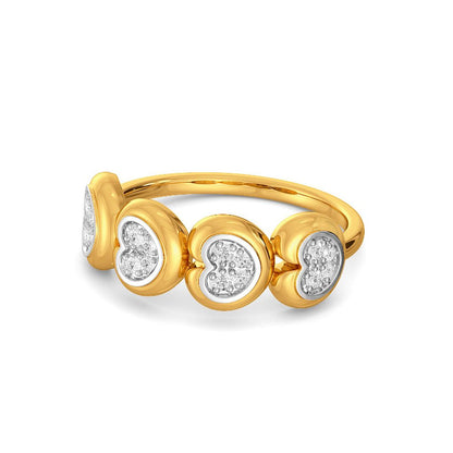 Rose Baroque Diamond Rings