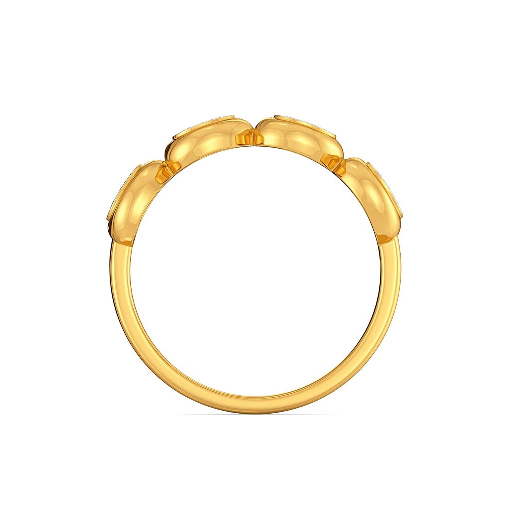 Rose Baroque Diamond Rings