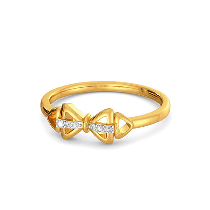 Bow Wrap Diamond Rings