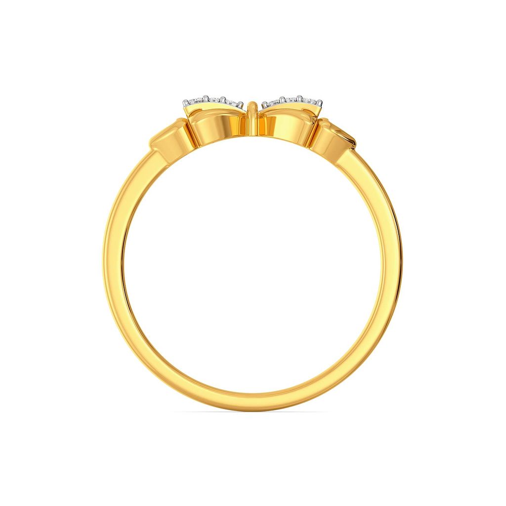 Bow Wrap Diamond Rings