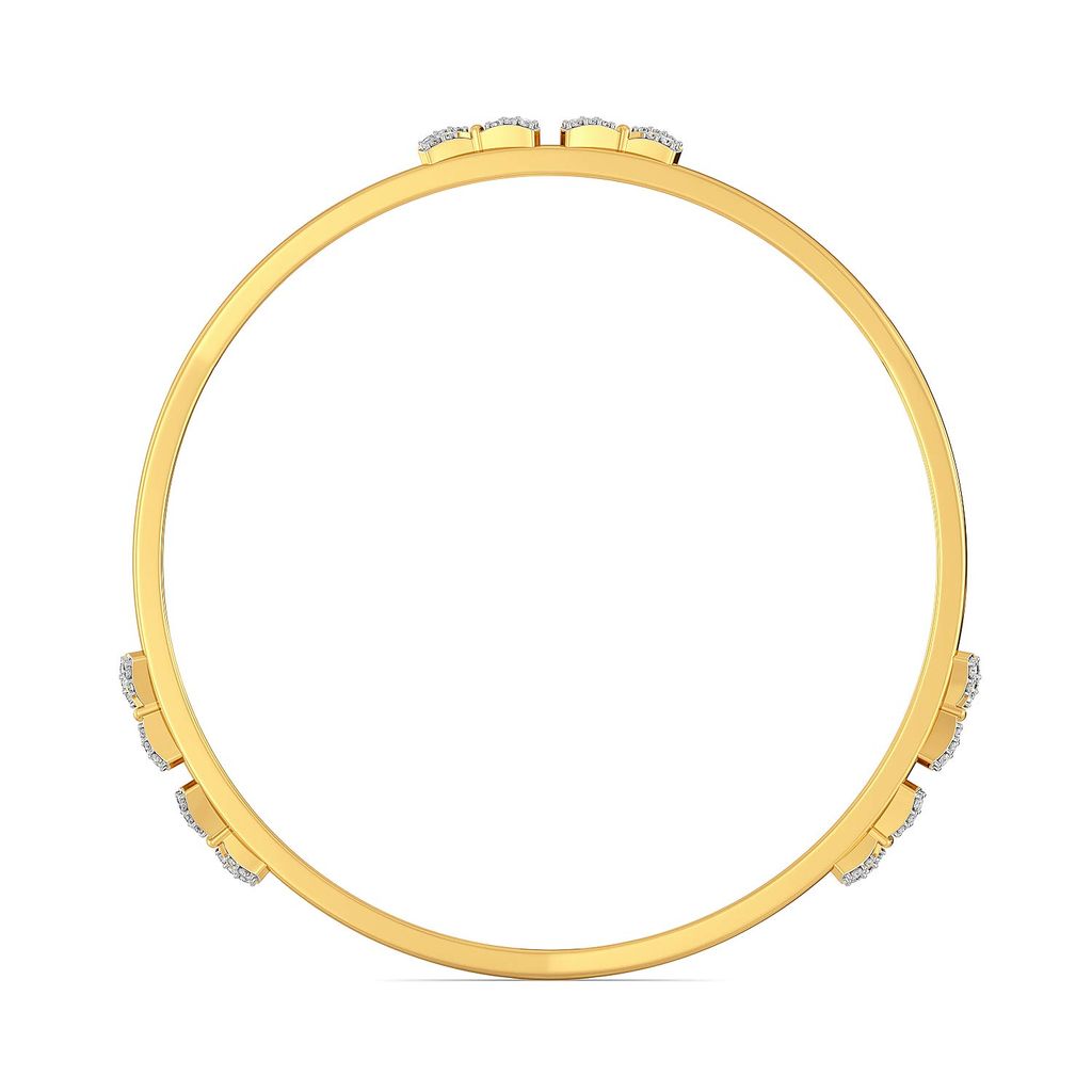 Bow Wrap Diamond Bangles