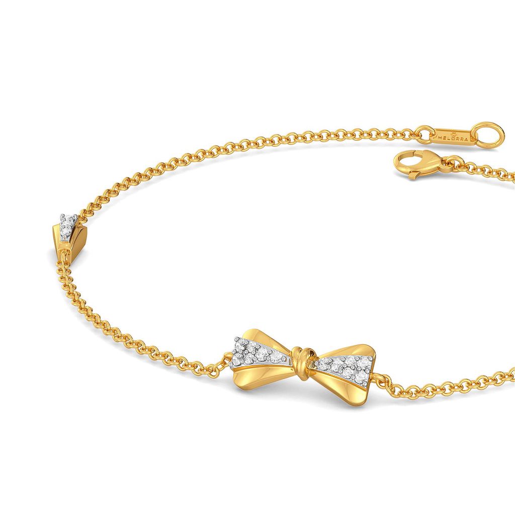 Twinkly Knots Diamond Bracelets