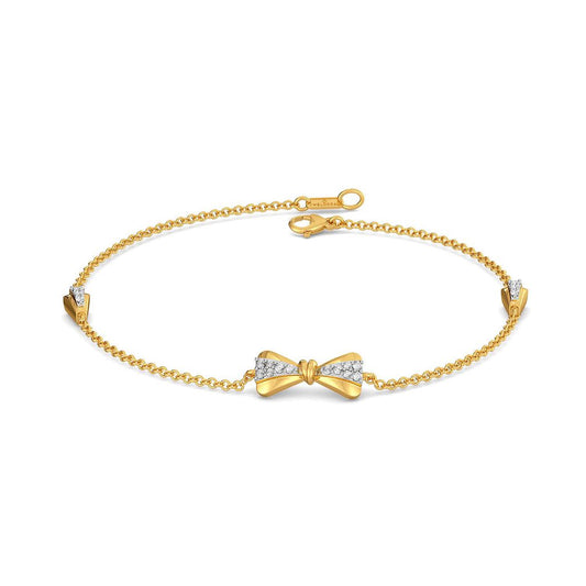 Twinkly Knots Diamond Bracelets