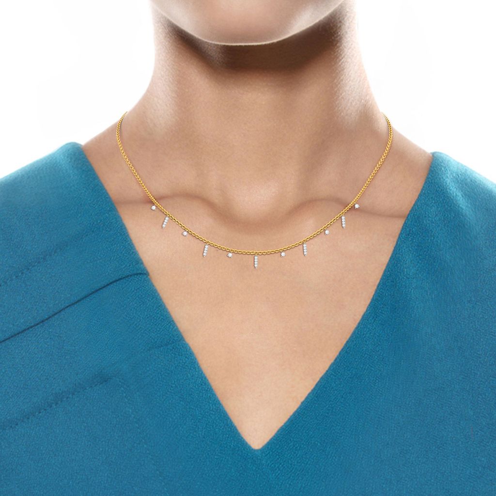 Glimmer Glow Diamond Necklaces