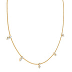 Arrowhead Beams Diamond Necklaces