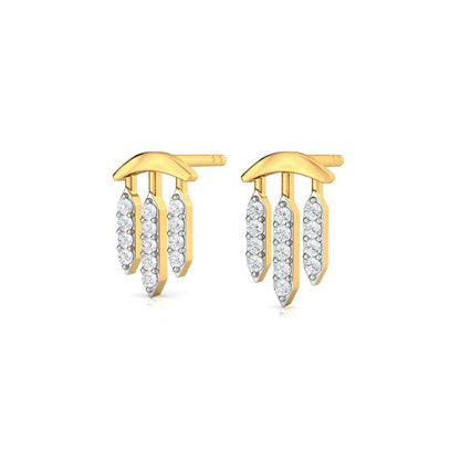 String Bling Diamond Earrings