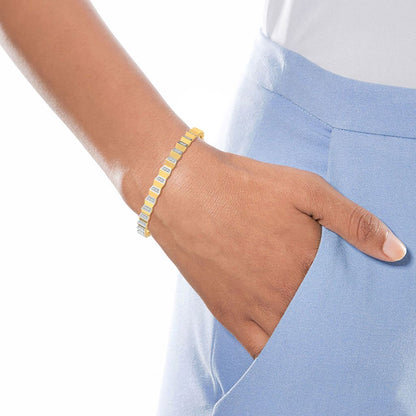 Wave Rave Diamond Bangles