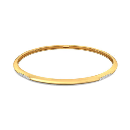 Surprise Tucks Diamond Bangles