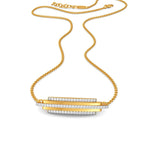 Dash Doubles Diamond Necklaces