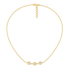 A Pleat Suite Diamond Necklaces