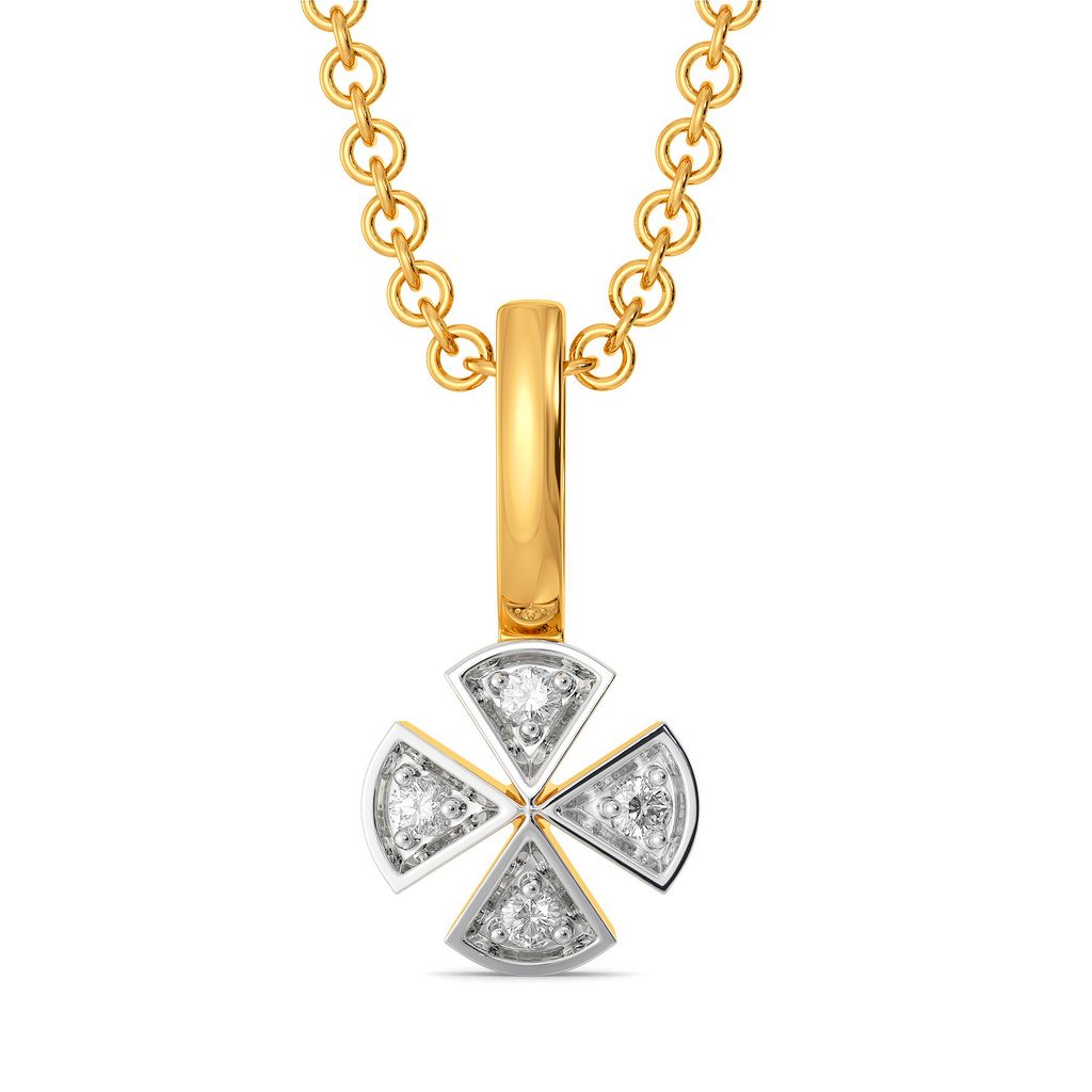 Check Remix Diamond Pendants