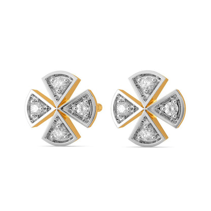 Check Remix Diamond Earrings