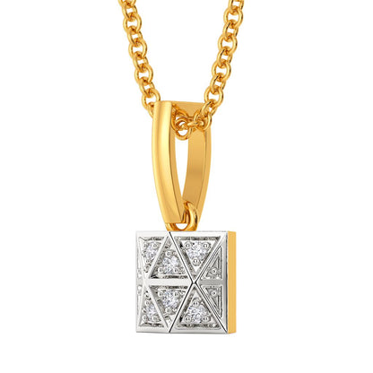 Tartan Theory Diamond Pendants