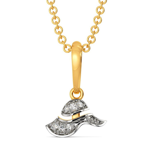 Floppy Hats Diamond Pendants