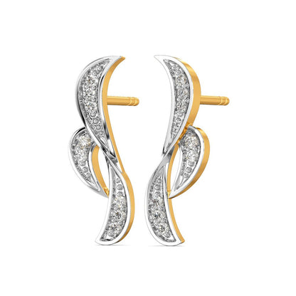 Whimsical Hats Diamond Earrings