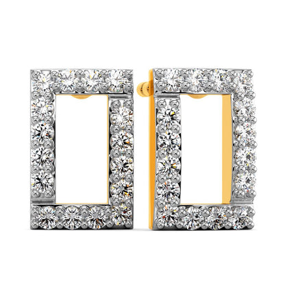 Spunky Space Diamond Earrings