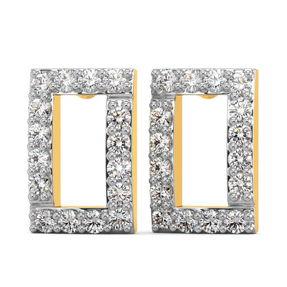Spunky Space Diamond Earrings