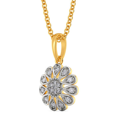 Tuck A Knit Diamond Pendants