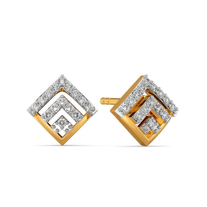 Suit Reboot Diamond Earrings