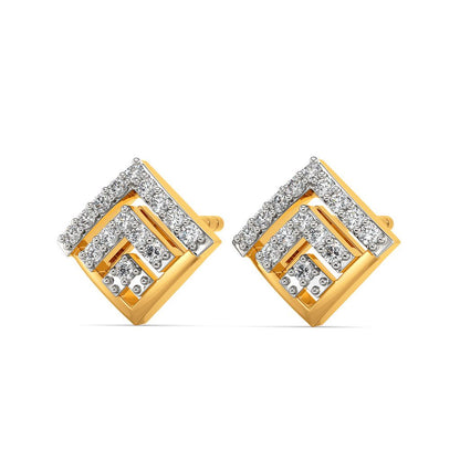 Suit Reboot Diamond Earrings