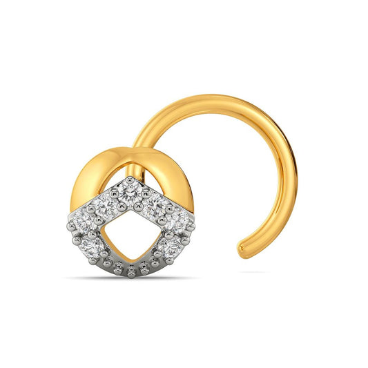 Lateral Layers Diamond Nose Pins