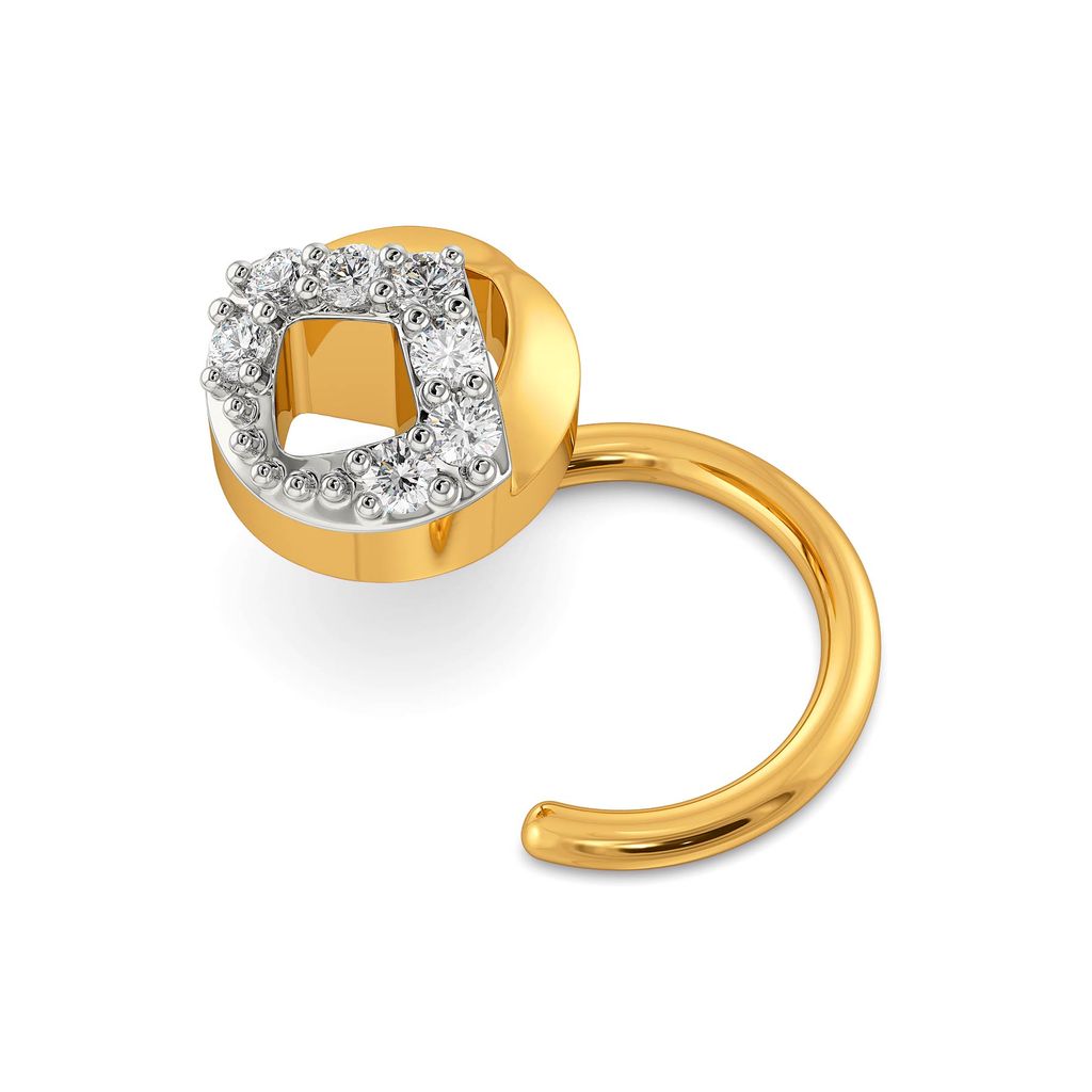 Lateral Layers Diamond Nose Pins
