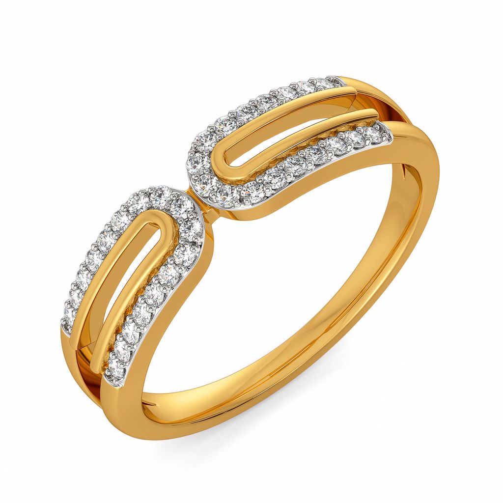 Seize the Suit Diamond Rings