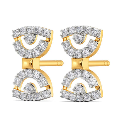 The Bow Club Diamond Earrings