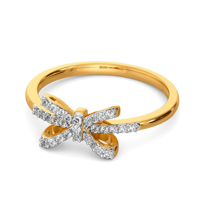 Band of Bows Diamond Rings