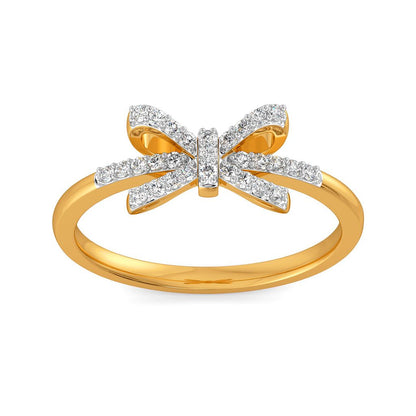 Band of Bows Diamond Rings