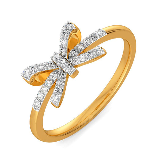 Band of Bows Diamond Rings