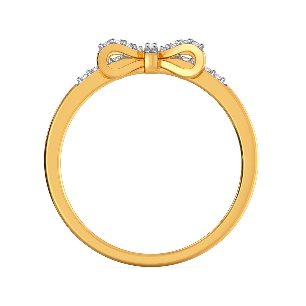 Band of Bows Diamond Rings