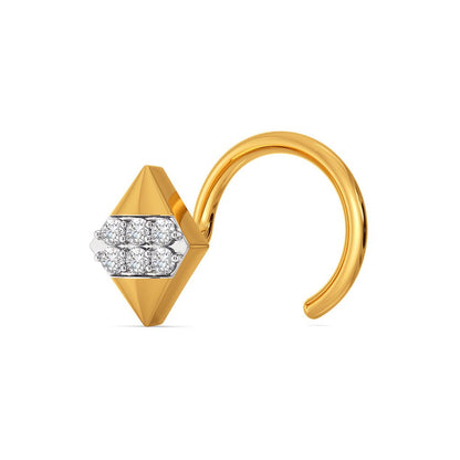 The Bow Bash Diamond Nose Pins