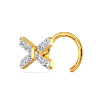 Bridge A Bow Diamond Nose Pins