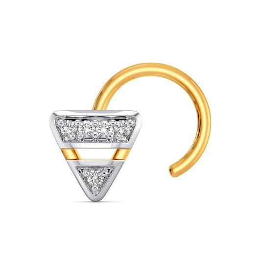 Femme Minimale Diamond Nose Pins