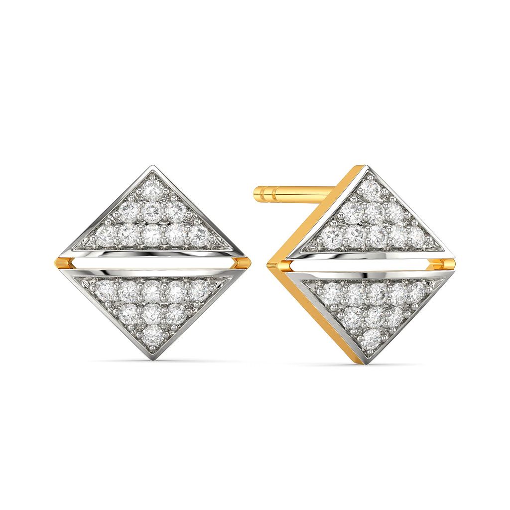 Formal Finds Diamond Earrings