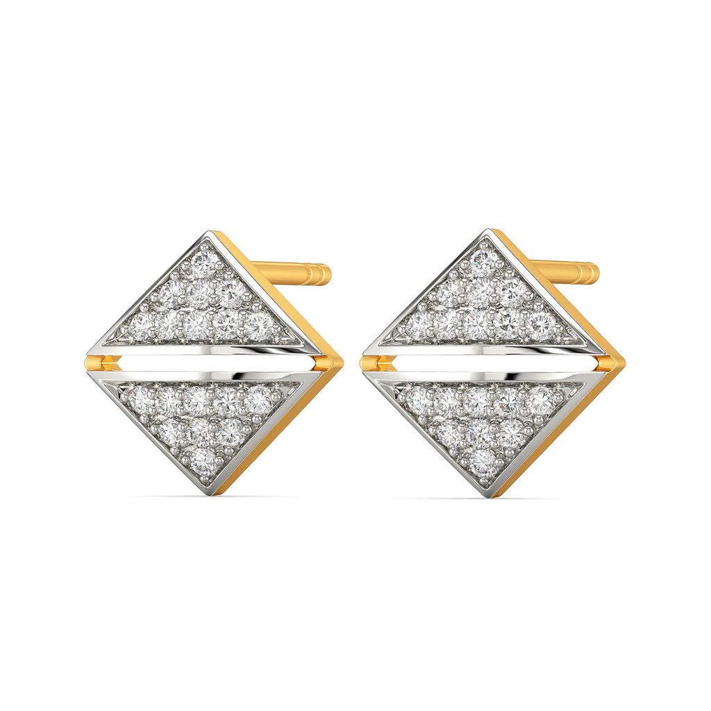 Formal Finds Diamond Earrings