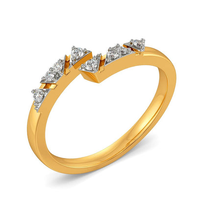 Modest Tones Diamond Rings