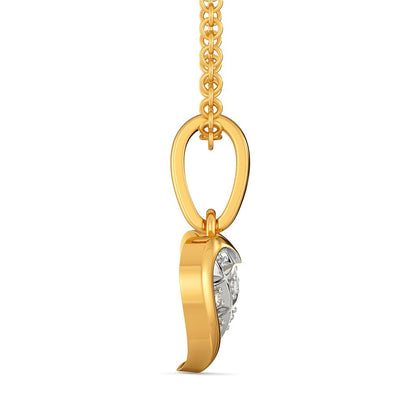 Checkered Love Diamond Pendants