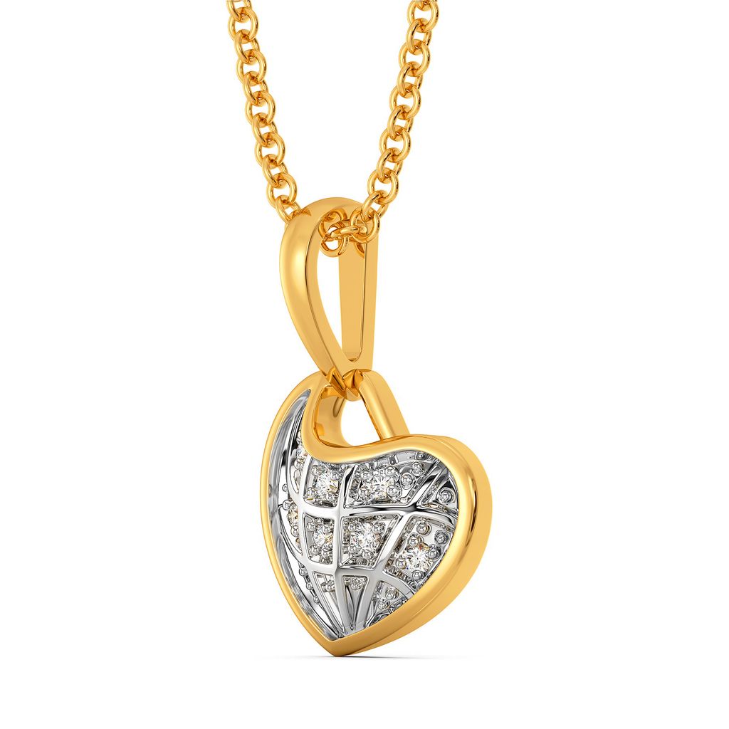Feels Like Checks Diamond Pendants