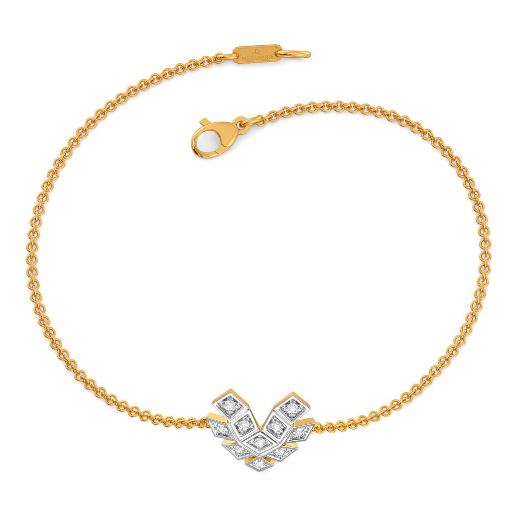 Gingham Care Diamond Bracelets