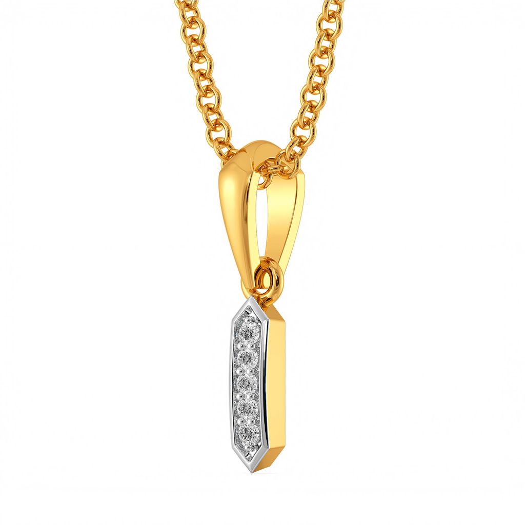 Minimal Musings Diamond Pendants