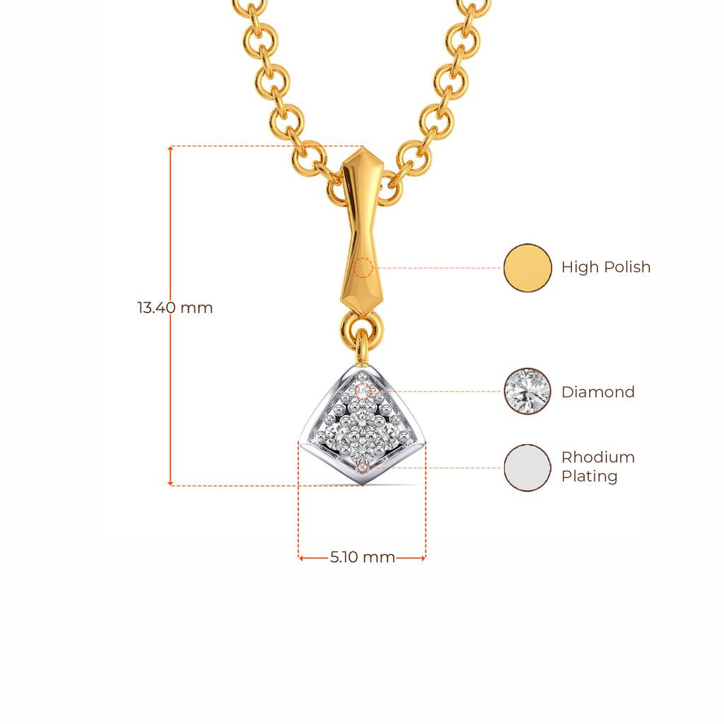 Bold Behold Diamond Pendants
