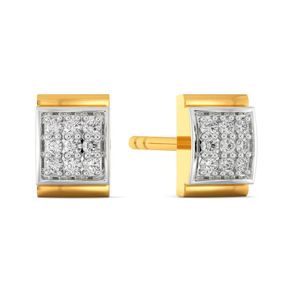 Edgy Editions Diamond Earrings
