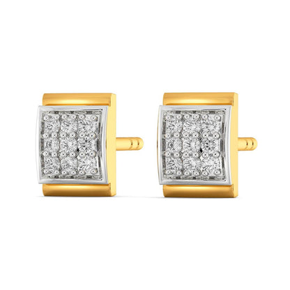 Edgy Editions Diamond Earrings