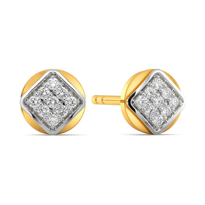 Work Vision Diamond Earrings